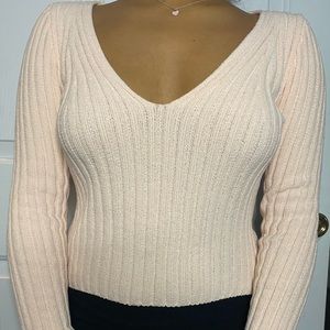 Light Pink Cropped Longsleeve